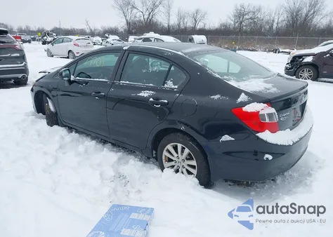 2012 Honda Civic Ex from USA, damaged, VIN 19XFB2F85CE008409